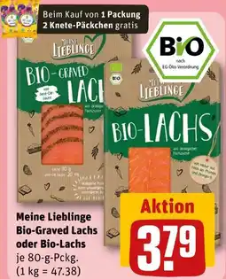 REWE Meine lieblinge bio-graved lachs oder bio-lachs Angebot