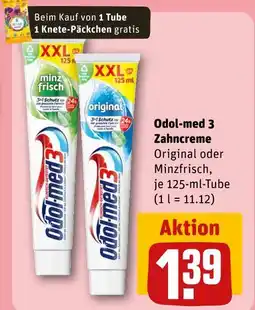 REWE Odol-med 3 zahncreme Angebot