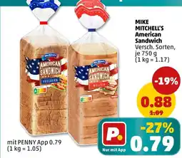 PENNY Mike mitchell's american sandwich vollkorn Angebot