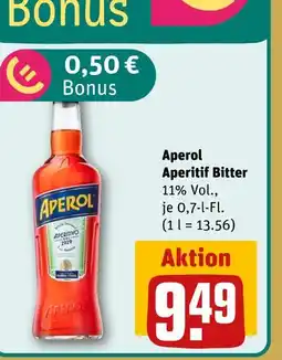 REWE Aperol aperitif bitter Angebot