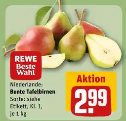 REWE Rewe beste wahl bunte tafelbirnen Angebot
