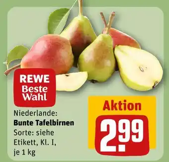 REWE Rewe beste wahl bunte tafelbirnen Angebot