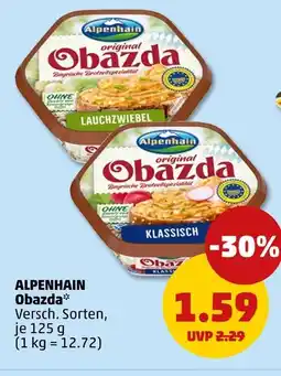 PENNY Alpenhain obazda lauchzwiebel Angebot