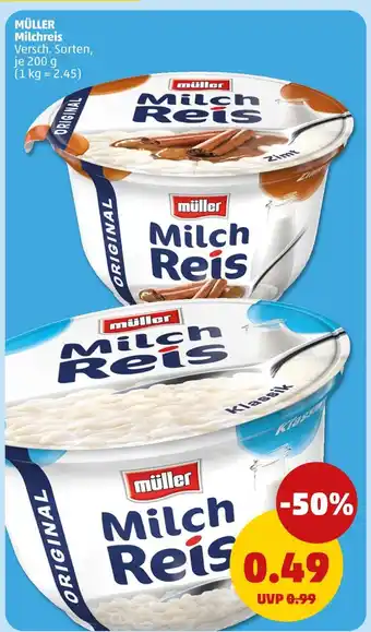 PENNY Müller milchreis zimt Angebot