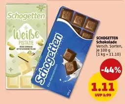 PENNY Schogetten weiße pistazie Angebot