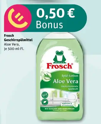 REWE Frosch 0,50 € bonus Angebot