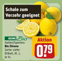REWE Rewe bio bio zitrone Angebot