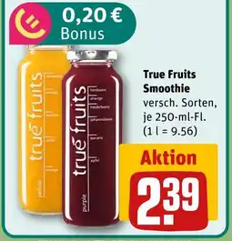REWE True fruits smoothie Angebot