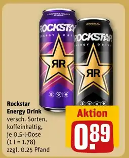 REWE Rockstar energy drink Angebot