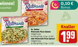 REWE Dr. oetker ristorante pizza salame Angebot