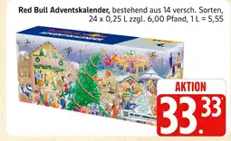 Marktkauf Red bull adventskalender Angebot