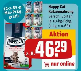 REWE Happy cat katzennahrung Angebot