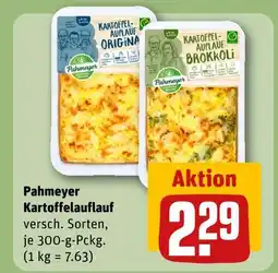 REWE Pahmeyer kartoffelauflauf original Angebot