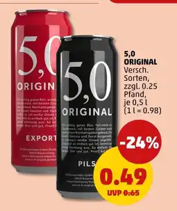 PENNY 5,0 original export Angebot