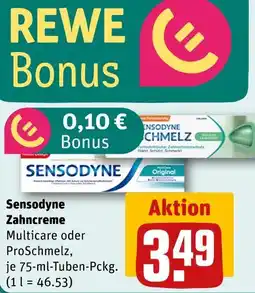 REWE Sensodyne zahncreme Angebot