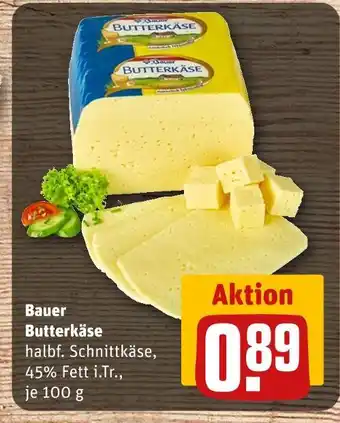 REWE Bauer butterkäse Angebot
