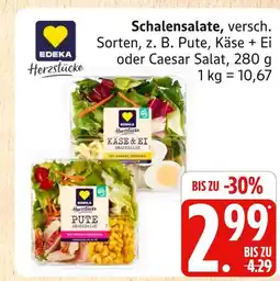 Marktkauf Edeka herzstücke käse & ei schalensalat Angebot