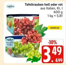 Marktkauf Sanlucar tafeltrauben hell Angebot
