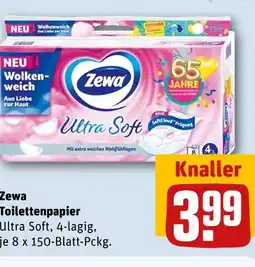 REWE Zewa ultra soft toilettenpapier Angebot