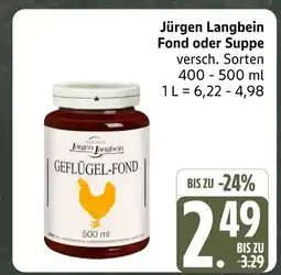 Marktkauf Jürgen langbein geflügel-fond Angebot