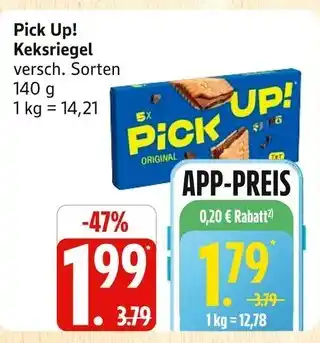 Marktkauf Pick up! keksriegel Angebot