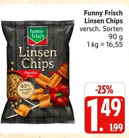 Marktkauf Funny frisch linsen chips Angebot