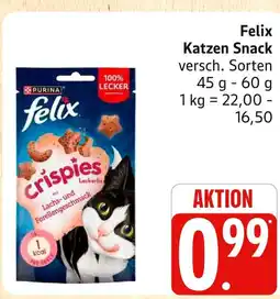 Marktkauf Felix katzen snack Angebot