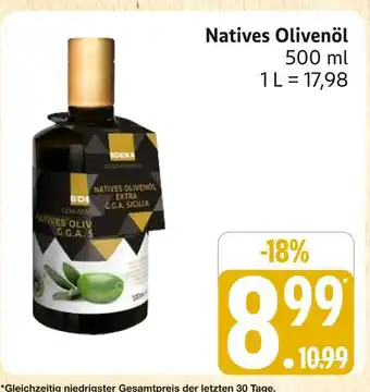 Marktkauf Edeka natives olivenöl extra g.g.a. sicilia Angebot