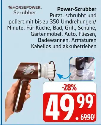 Marktkauf Horsepower power-scrubber Angebot