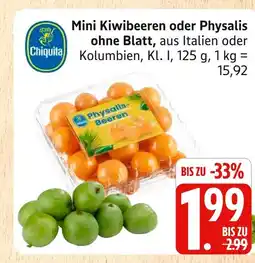 Marktkauf Chiquita mini kiwibeeren Angebot