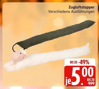 Marktkauf Zugluftstopper Angebot