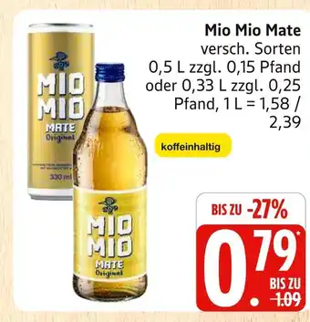 Marktkauf Mio mio mate original 0,5 l Angebot