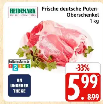 Marktkauf Heidemark frische deutsche puten-oberschenkel Angebot