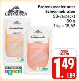 Marktkauf Gutfleisch bratenkasseler Angebot