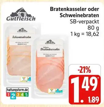 Marktkauf Gutfleisch bratenkasseler Angebot