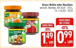 Marktkauf Knorr hühner kraftbouillon Angebot