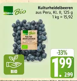 Marktkauf Edeka bio kulturheidelbeeren Angebot