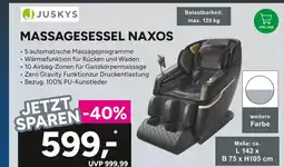 Marktkauf Juskys massagesessel naxos Angebot