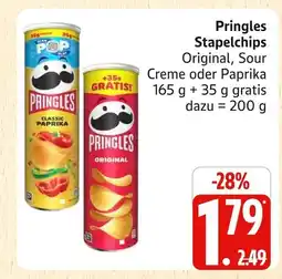 Marktkauf Pringles original Angebot