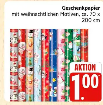 Marktkauf Geschenkpapier Angebot