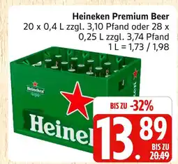 Marktkauf Heineken premium beer Angebot