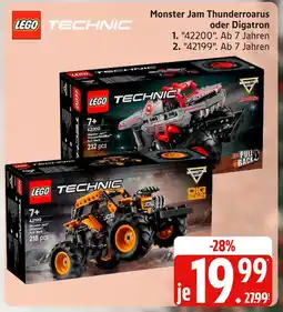 Marktkauf Lego technic monster jam thunderroarus Angebot