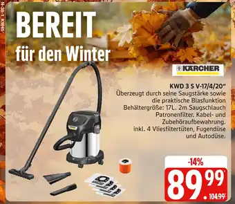 Marktkauf Kärcher kwd 3 s v-17/4/20 Angebot