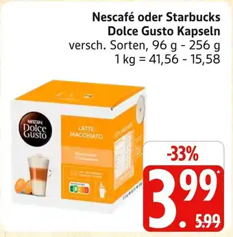 Nescafé dolce gusto kapseln