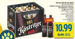 diska Köstritzer edel pils Angebot