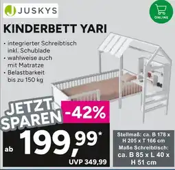 Marktkauf Juskys kinderbett yari Angebot