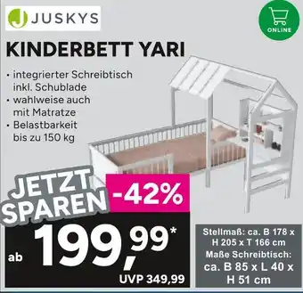 Marktkauf Juskys kinderbett yari Angebot