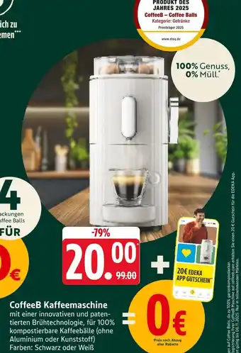 Marktkauf Coffeeb kaffeemaschine Angebot