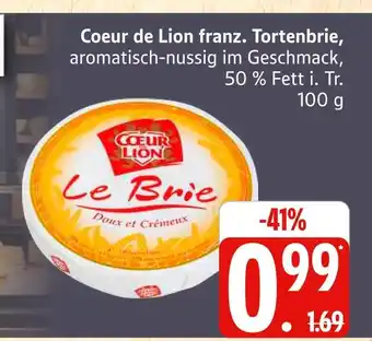 Marktkauf Coeur de lion franz. tortenbrie Angebot