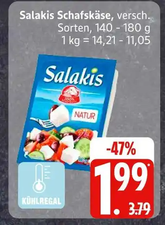 Edeka Salakis schafskäse Angebot